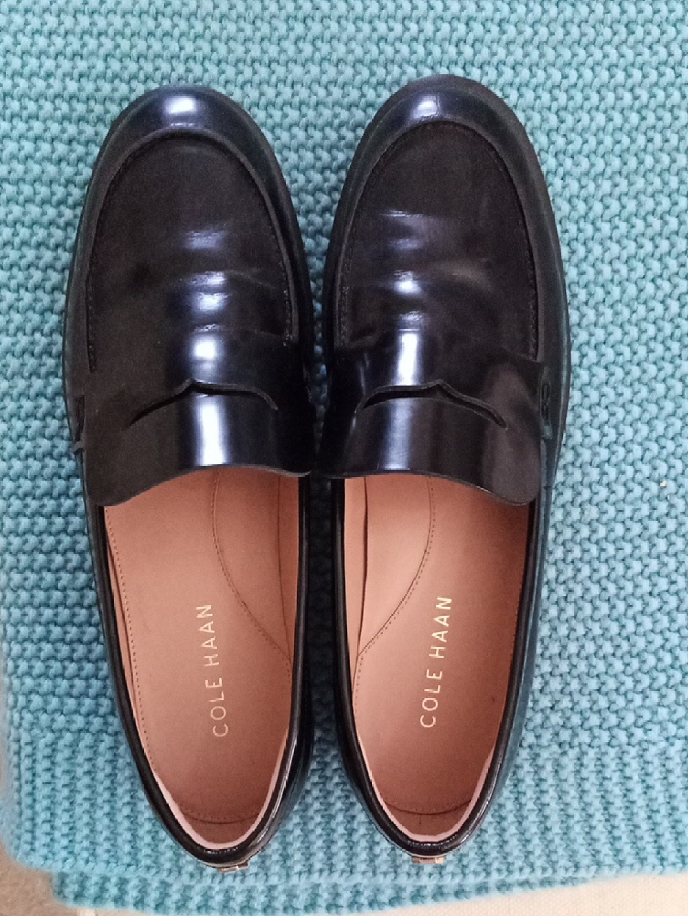 Cole Haan Grand 360 New  Black Penny Loafers Size 7